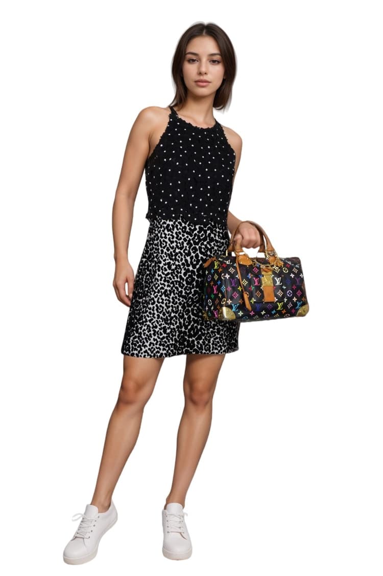 Louis Vuitton X Takashi Murakami Monogram Speedy Handbag-Hover-Image