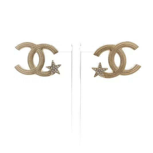 Chanel logo-embellished earrings-Hover-Image