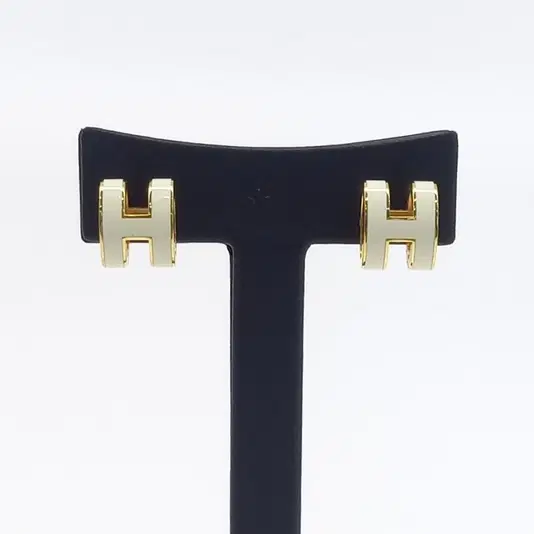 Hermes Pop H logo earrings-Hover-Image