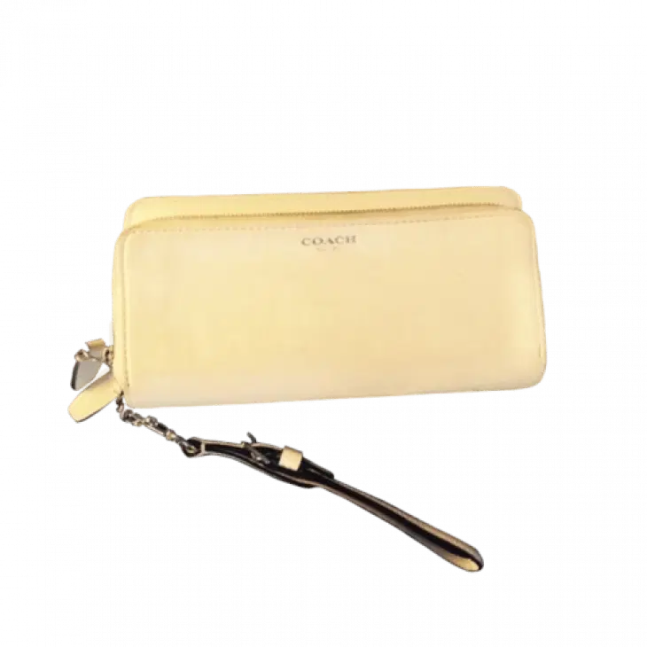 Coach White Wallet-Hover-Image
