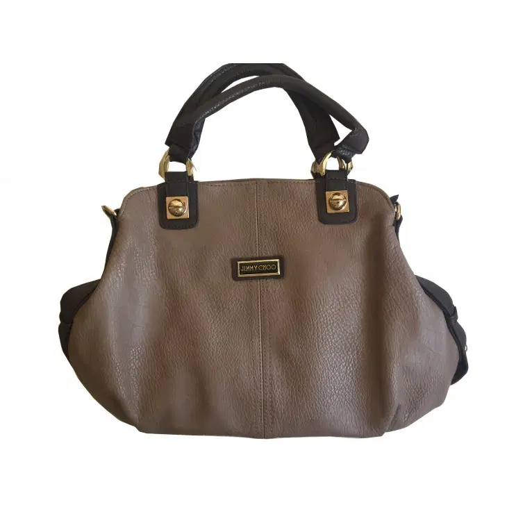 Jimmy Choo Brown Top Handle Bag-Hover-Image
