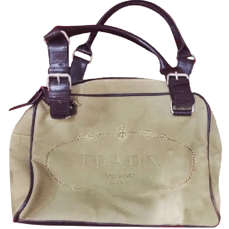 Vintage Classic Canvas Prada Bag