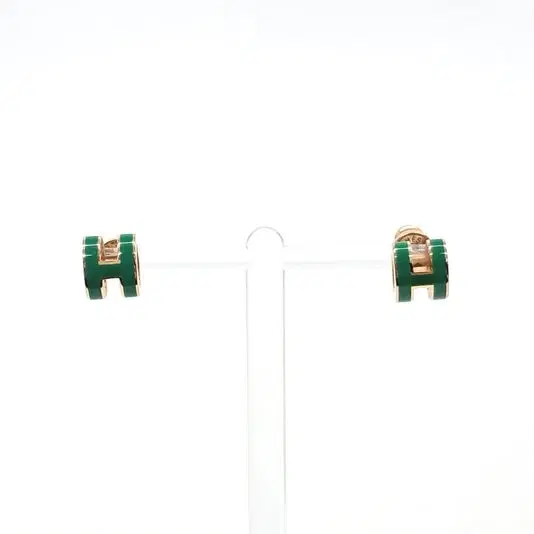 Hermes Mini Pop H Logo Earrings-Hover-Image