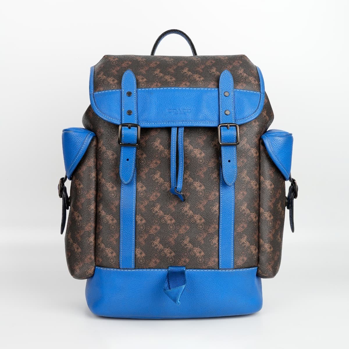 Coach Hitch Backpack With Horse & Carriage Print