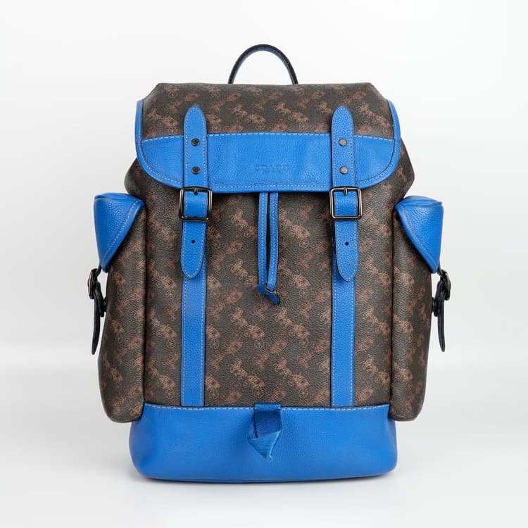 Coach Hitch Backpack With Horse & Carriage Print-Hover-Image