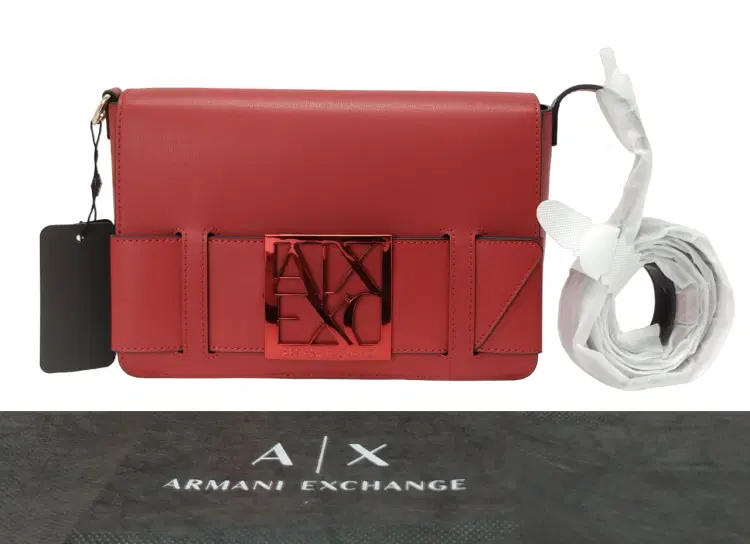 Armani Exchange Synthetic Leather Crossbody Bag-Hover-Image