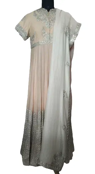 Anamika Khanna Off White Dress