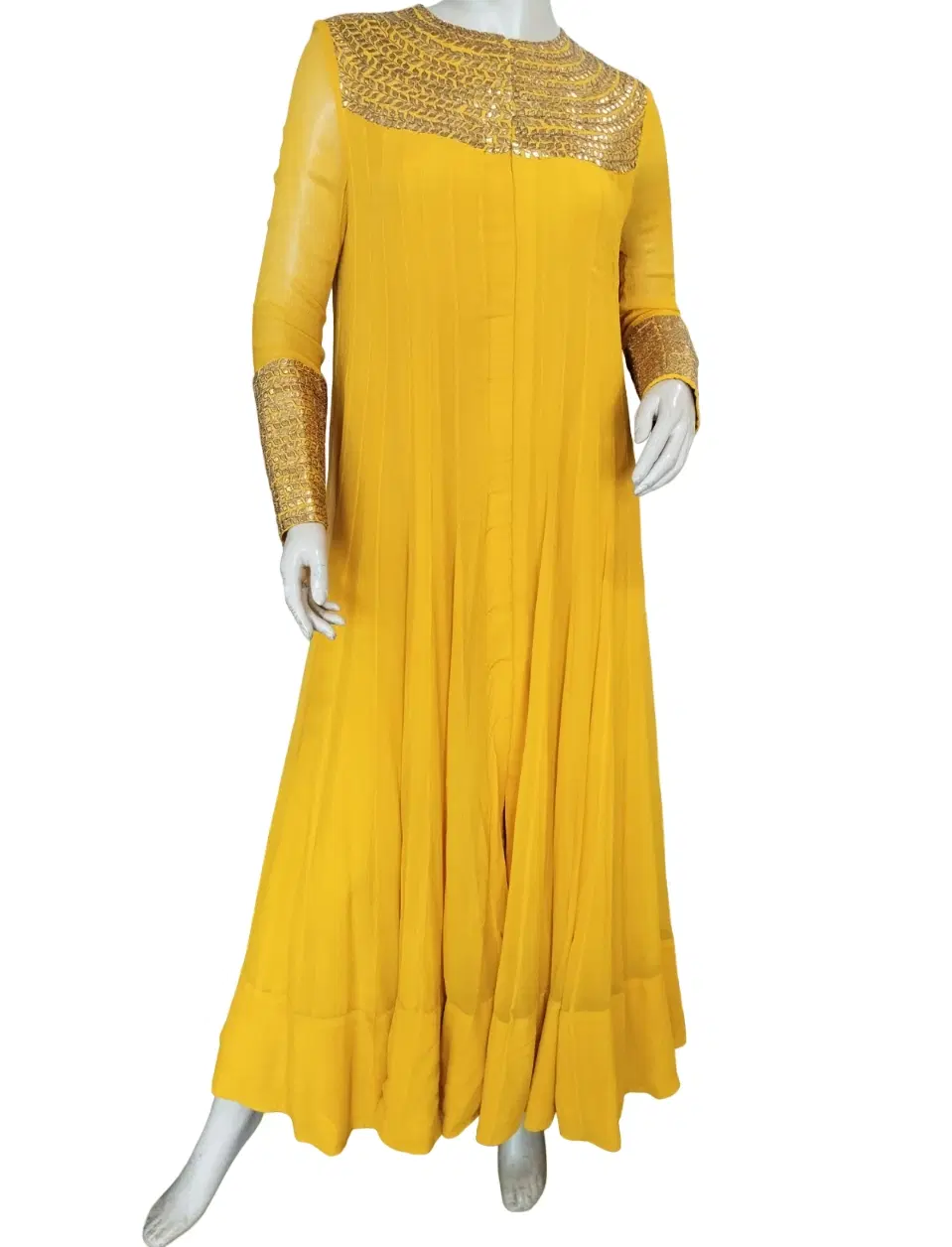 Anamika Khanna Yellow Dress