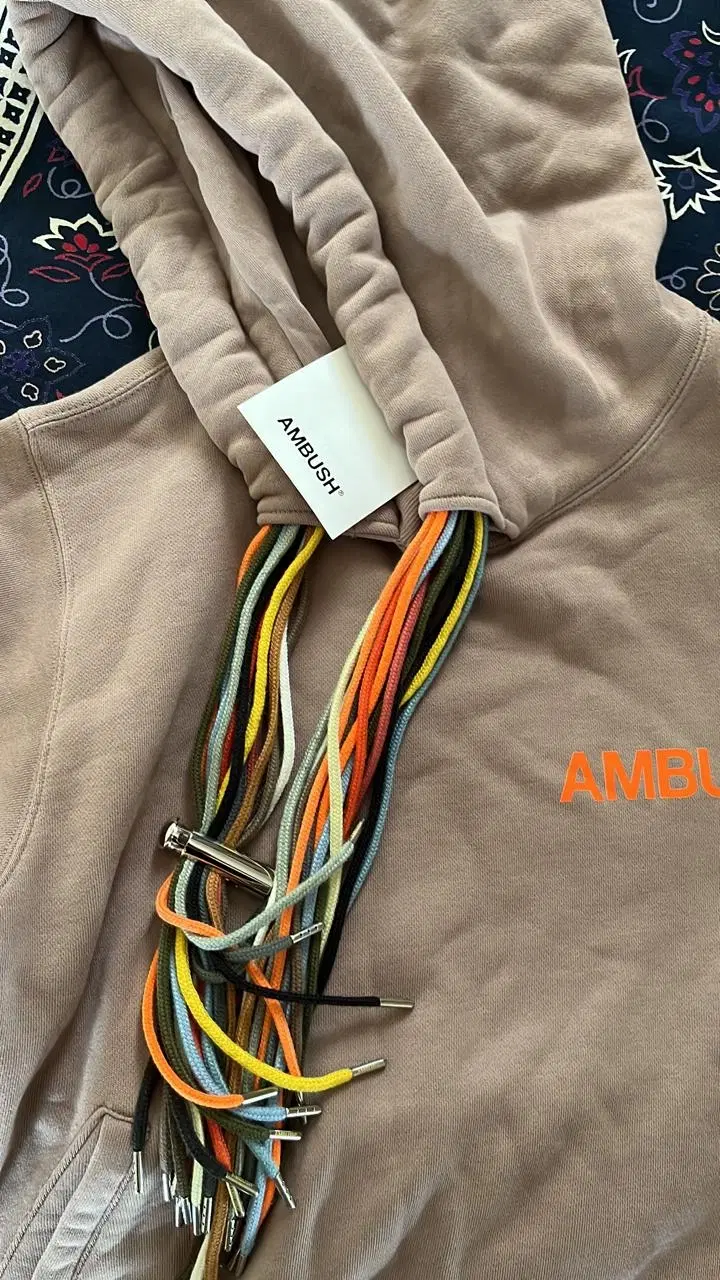 Ambush Beige Multi Cord Hoodie-Hover-Image