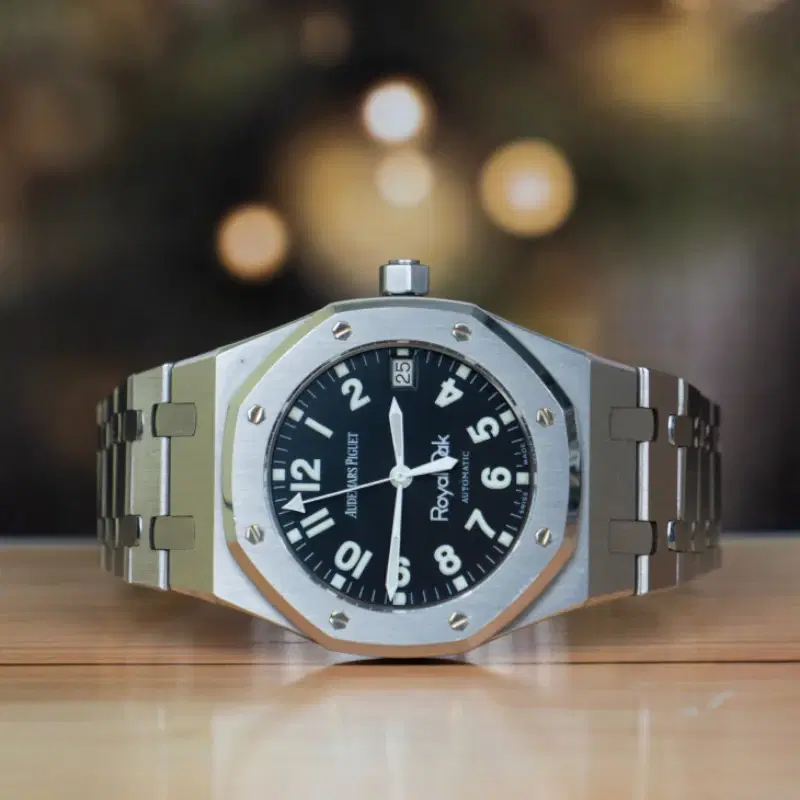 Audemars Piguet Royal Oak Military Black Dial Steel Automatic