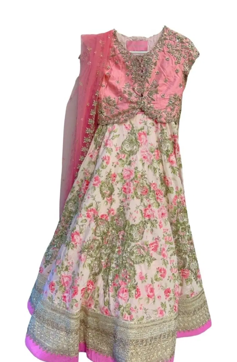 Anushree Reddy Sangeet Floral Lehenga