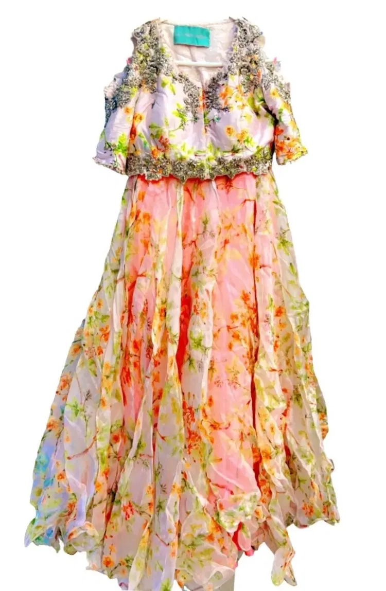 Anushree Reddy Floral Lehenga-Hover-Image