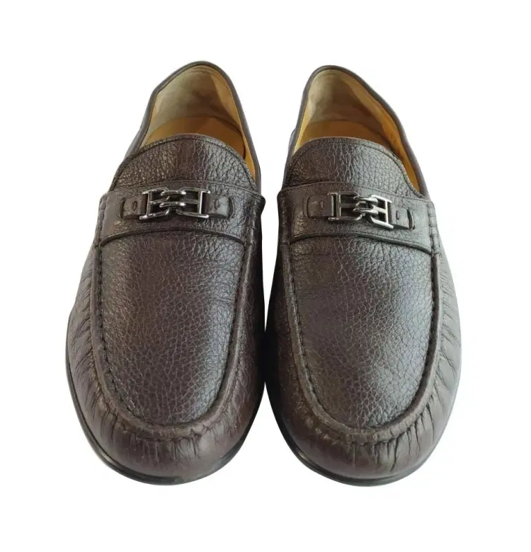 Bally Crilton Brown Leather Bit Loafers-Hover-Image