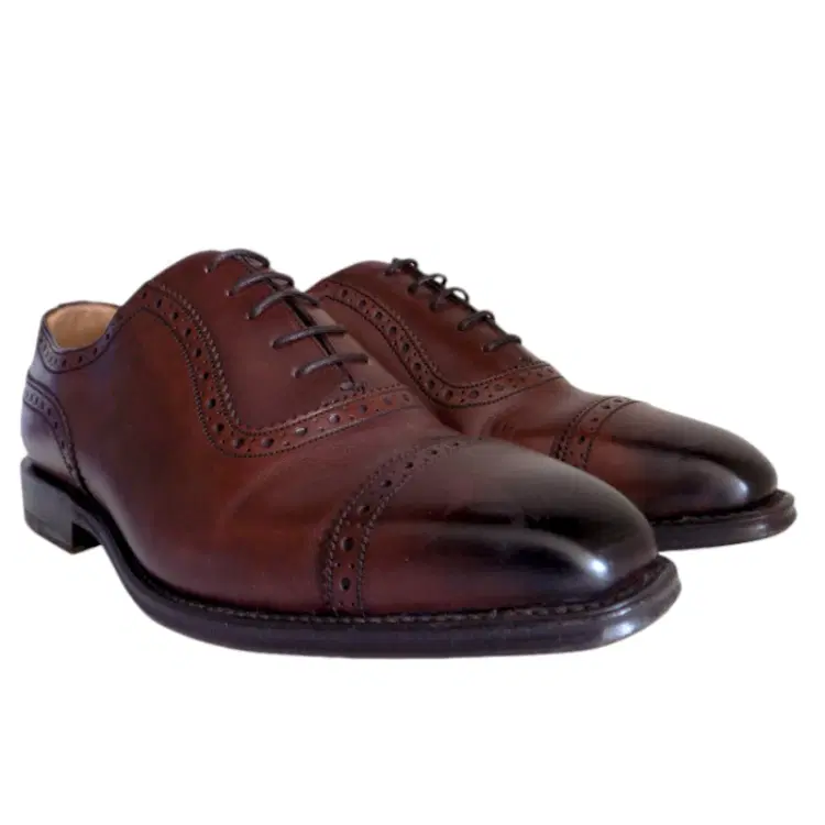 Bally Men's Brown Bruck Wingtip Oxfords-Hover-Image