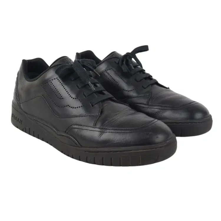 Bally Black Leather Sneakers-Hover-Image