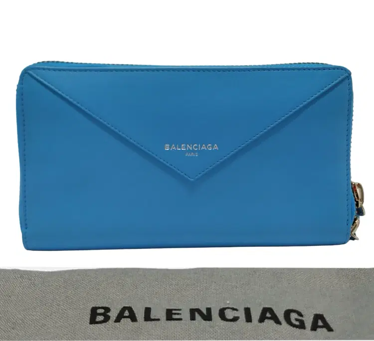 Balenciaga Papier Continental Double Zip Around Wallet-Hover-Image