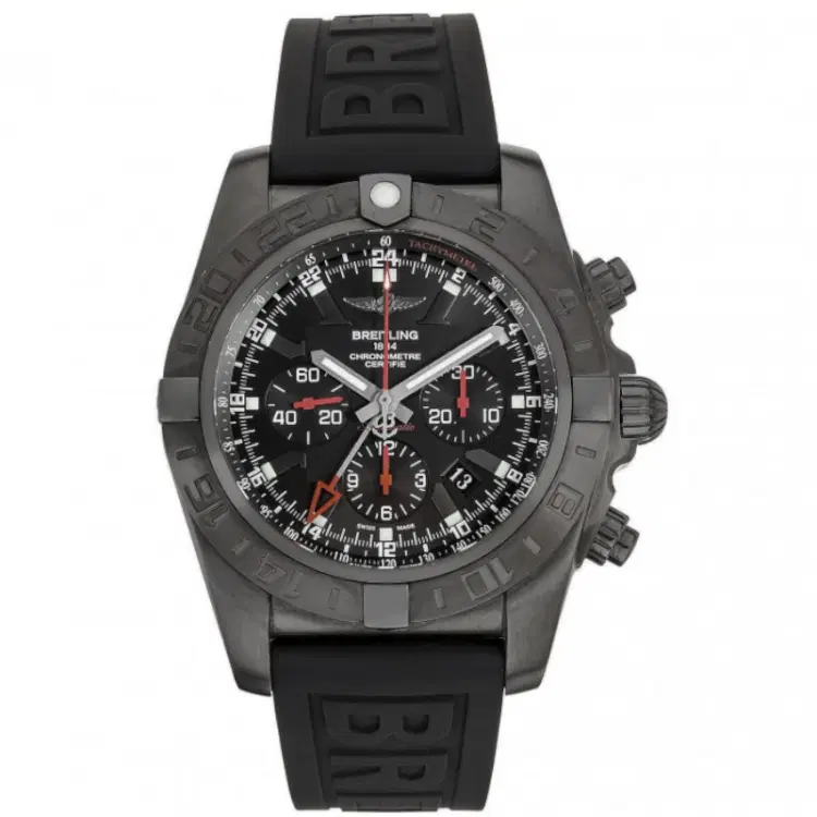 Breitling Chronomat GMT PVD Limited Edition Mens Watch MB0413-Hover-Image