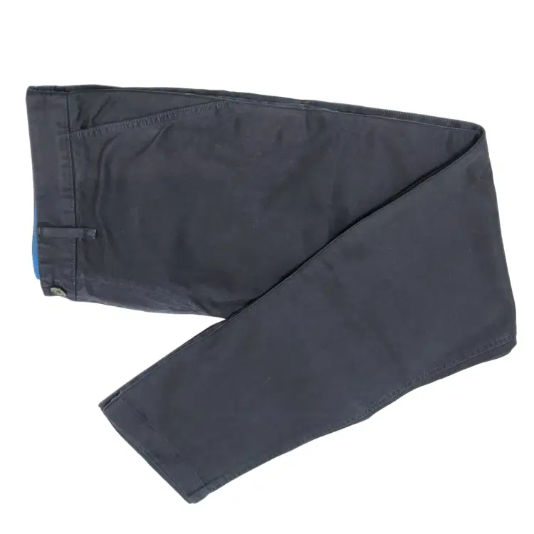 Burberry Brit Cotton Navy Trouser-Hover-Image