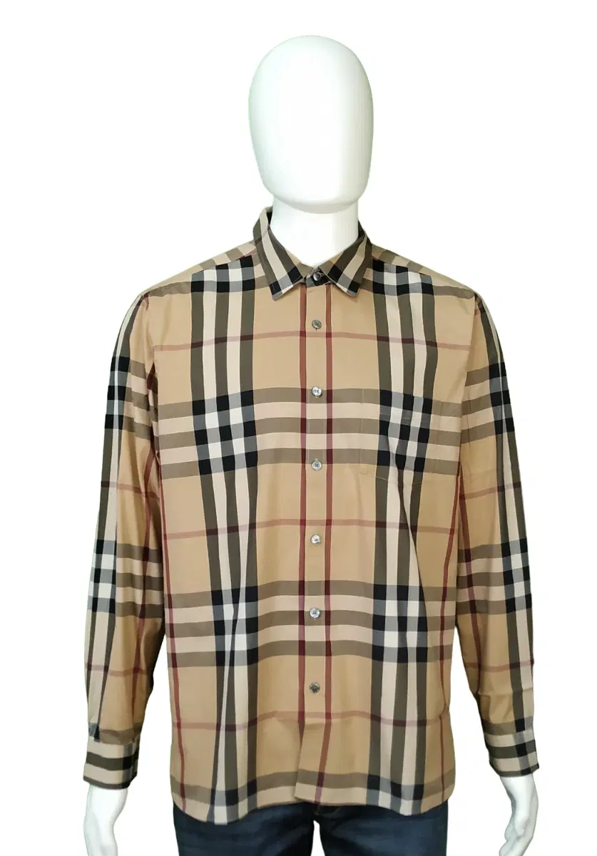 Burberry Beige Classic Check Shirt