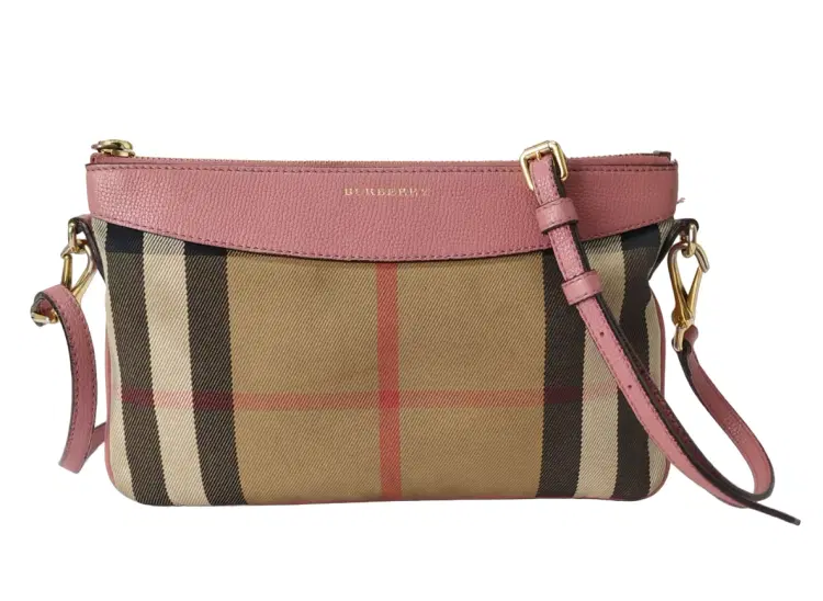 Burberry House Check Peyton Crossbody Bag-Hover-Image