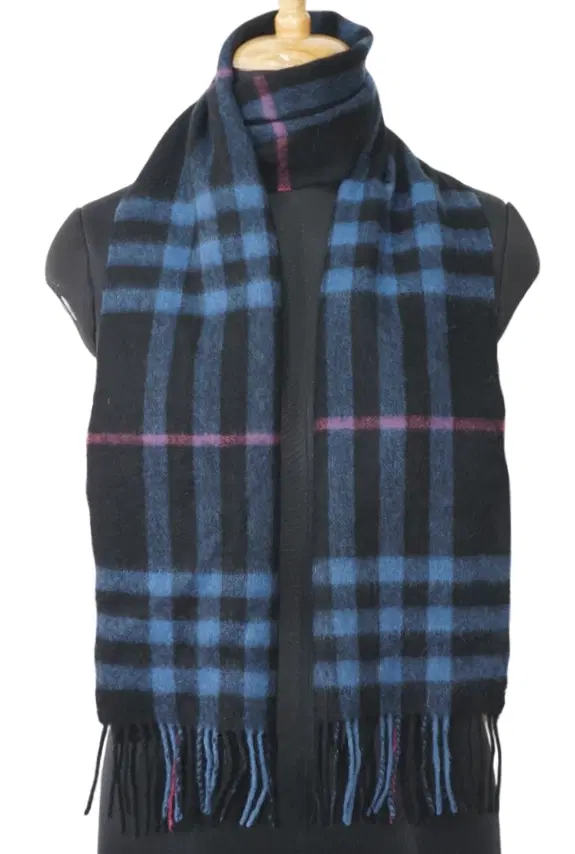 Burberry Nova check Blue Scarf