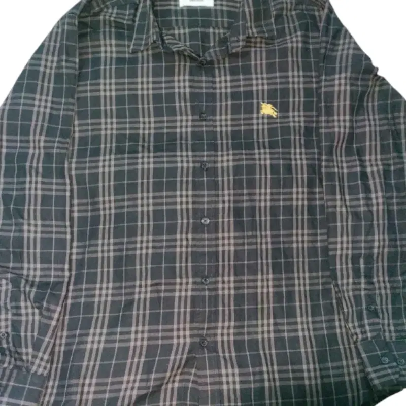 Burberry London Black Cotton Shirt