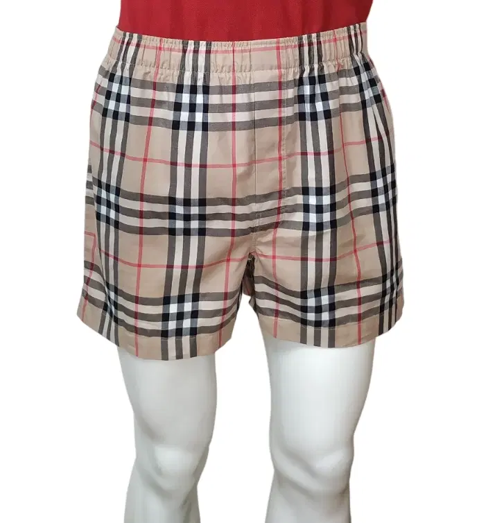 Burberry Debson Shorts With Vintage Check Pattern
