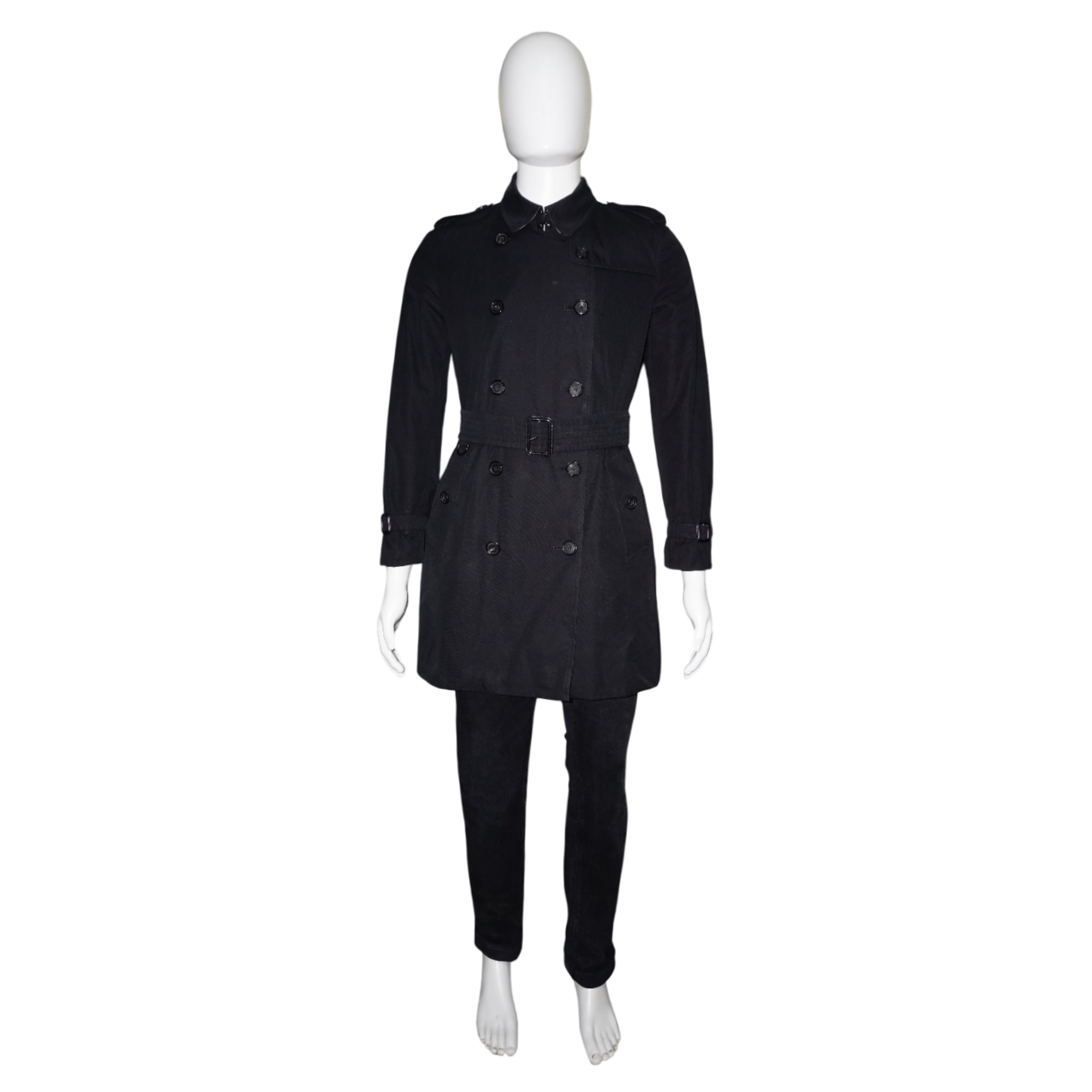 Burberry Black Trench Coat