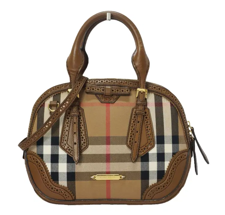 Burberry Orchard House Check Crossbody Bag-Hover-Image