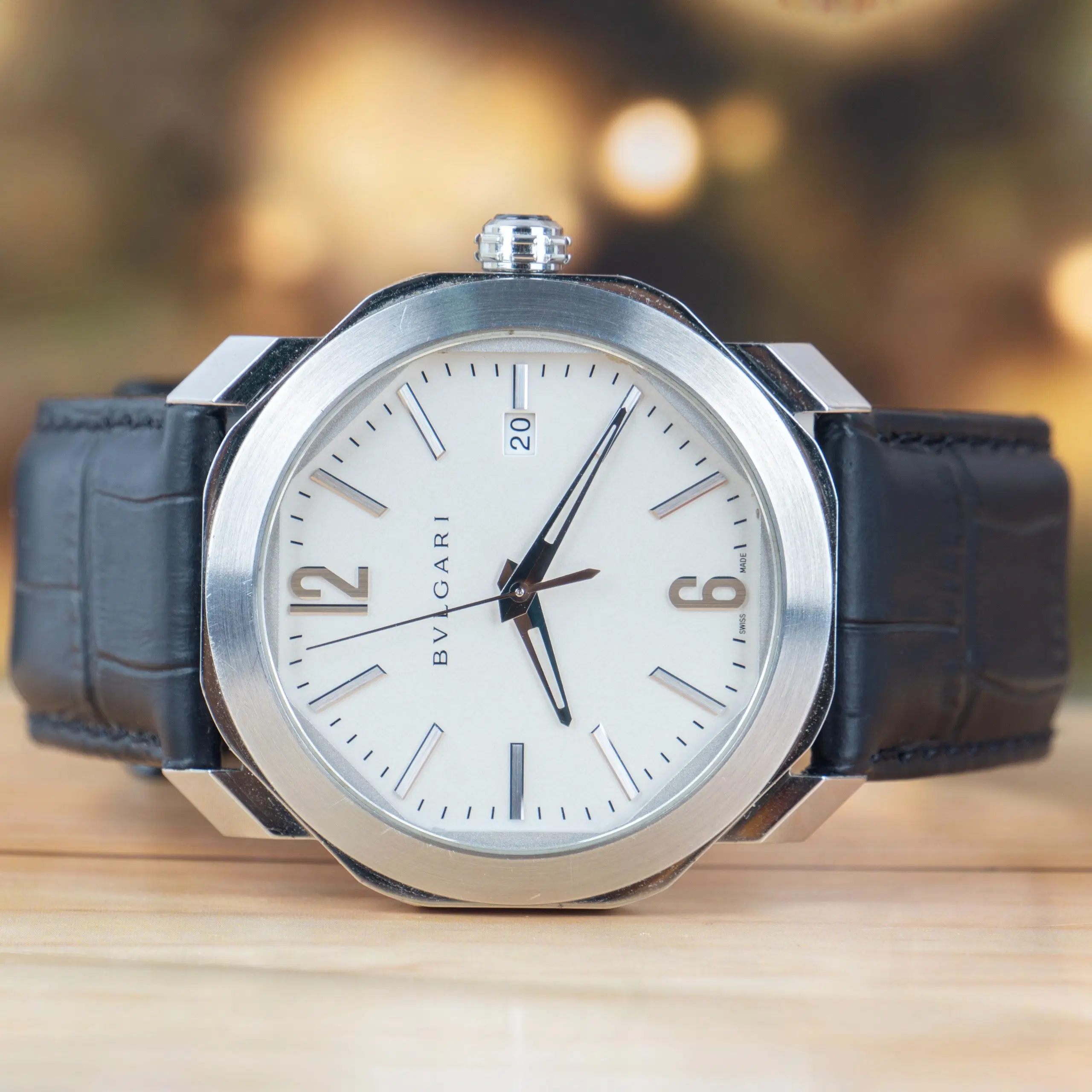 Bvlgari Octo Roma Automatic White Dial