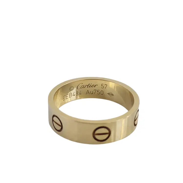 Cartier 18K Yellow Gold LOVE Ring-Hover-Image