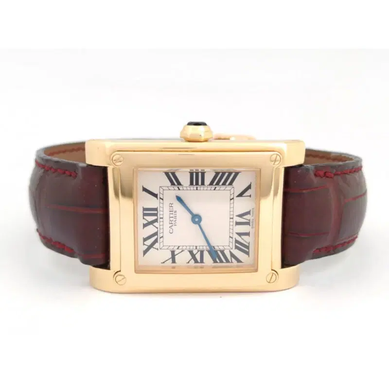 Cartier 18k Gold Priv?e Tank 27 x 31 MM