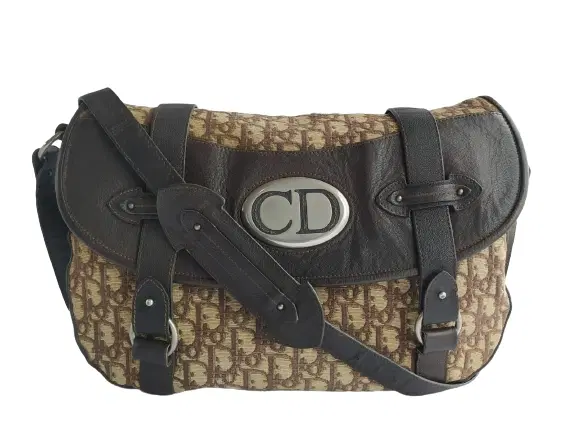 Dior Trotter Vintage Messenger Bag-Hover-Image