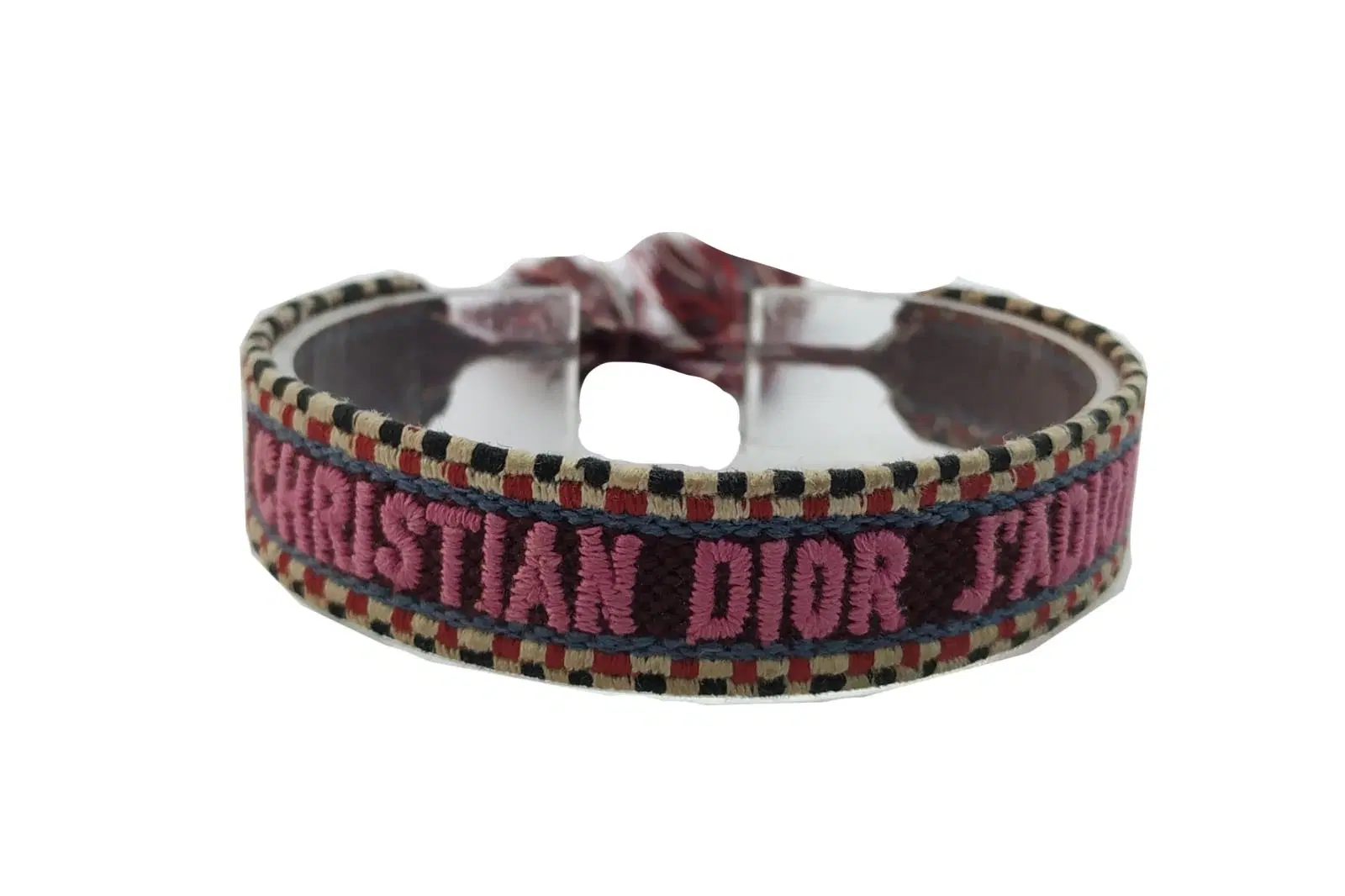 Dior Jadior Oblique Cotton Bracelet