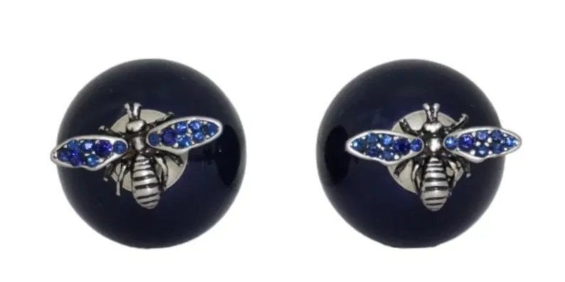 Dior Resin & Crystal Mise En Dior Tribal Earrings