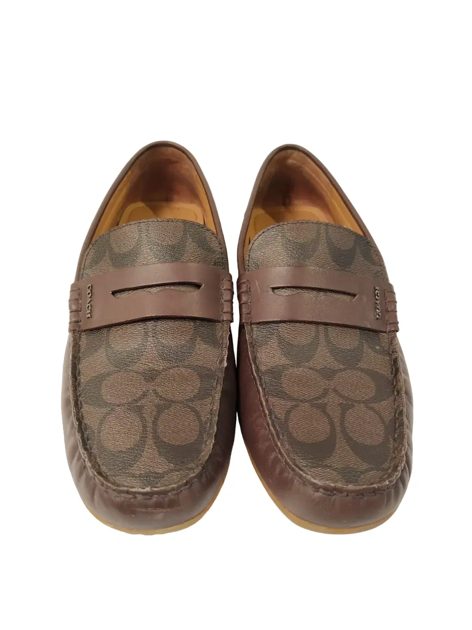 Coach Signature Mott Penny Loafers