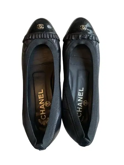 Chanel Ballerina Leather Flats-Hover-Image