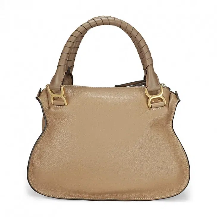 CHLOE MARCIE NUT LEATHER MEDIUM SATCHEL