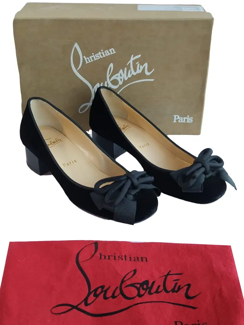 Christian Louboutin Dolly Dola Velvet Pump