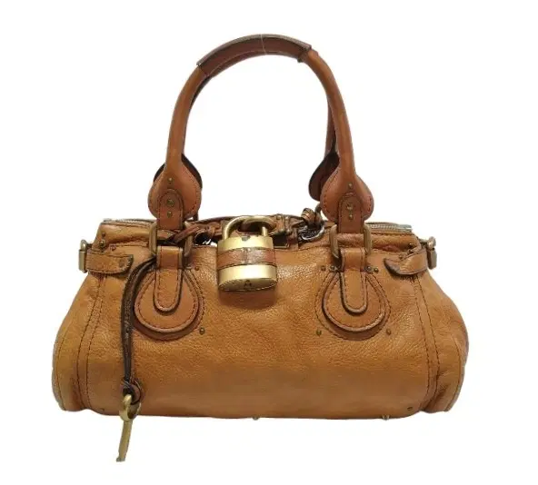 Chloe Brown Paddington Padlock Bag