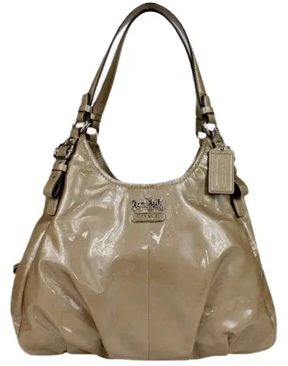 Coach Madison Maggie Patent Leather Shoulder Bag-Hover-Image