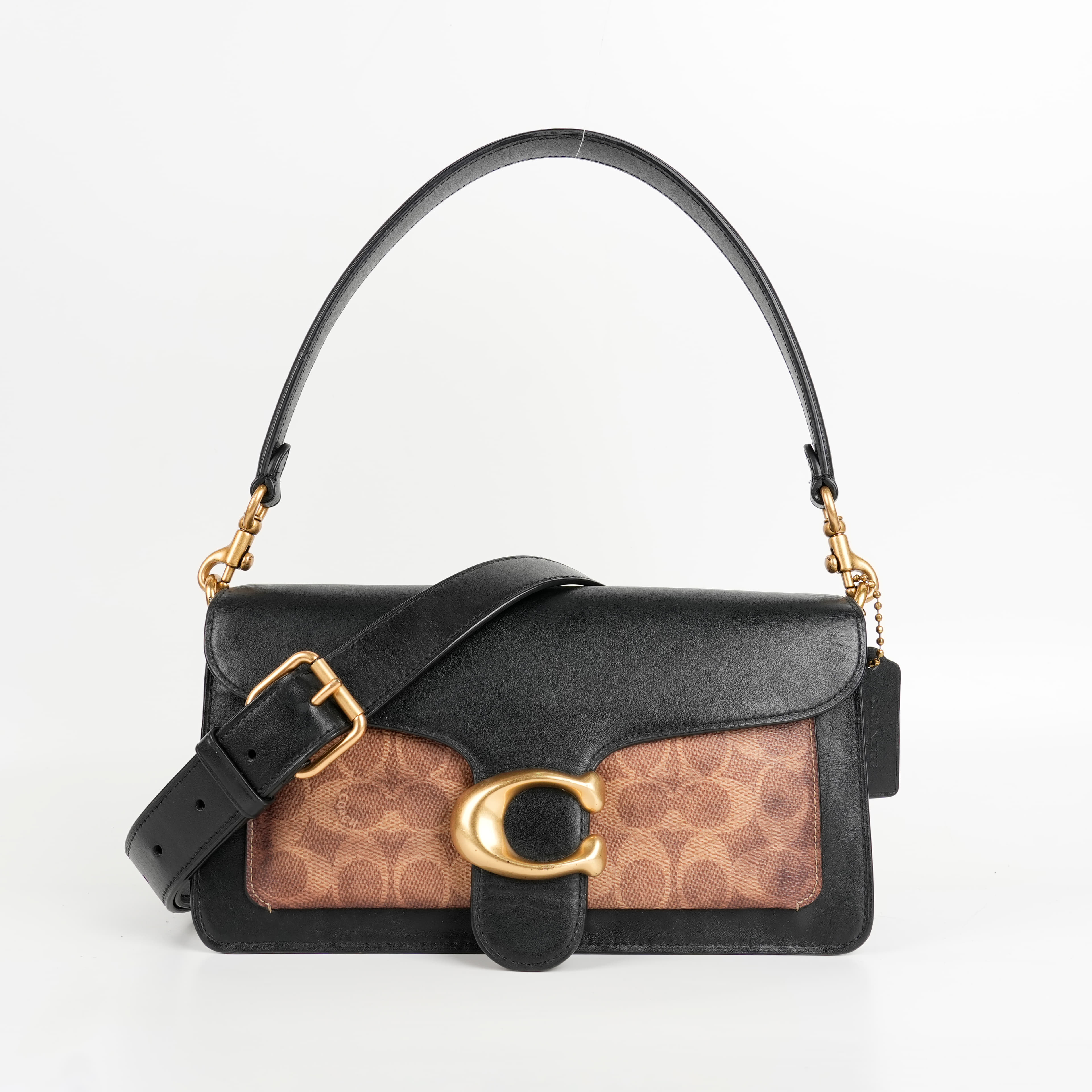 Coach Tabby Monogram Pattern Shoulder Bag