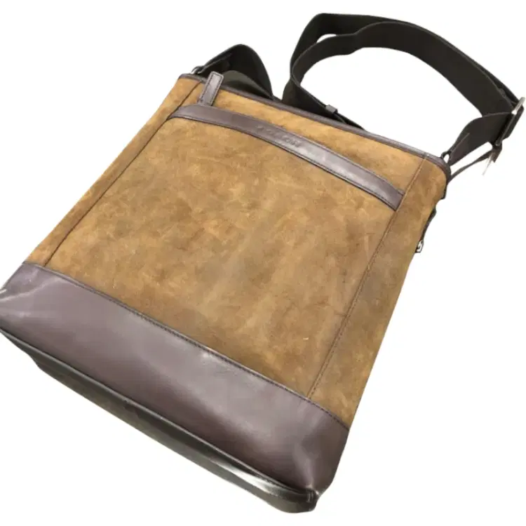 Coach Suede and Leather Side Bag-Hover-Image