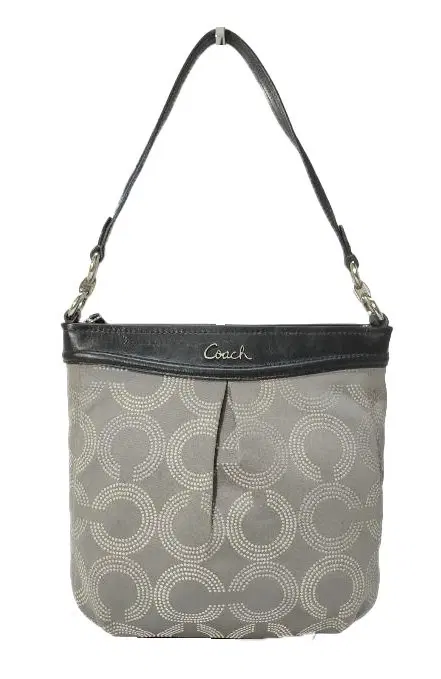 Coach Signature Dotted Bag Grey