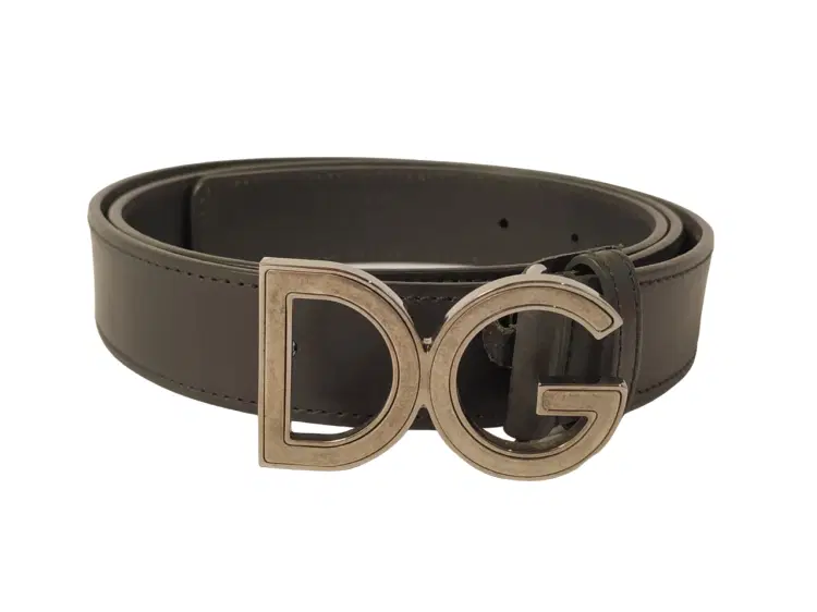 Dolce & Gabbana D&G Buckle Leather Belt-Hover-Image