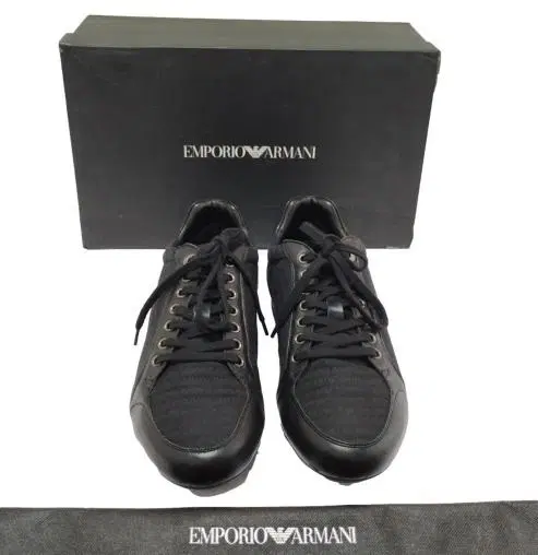 Emporio Armani Logo Print Sneakers
