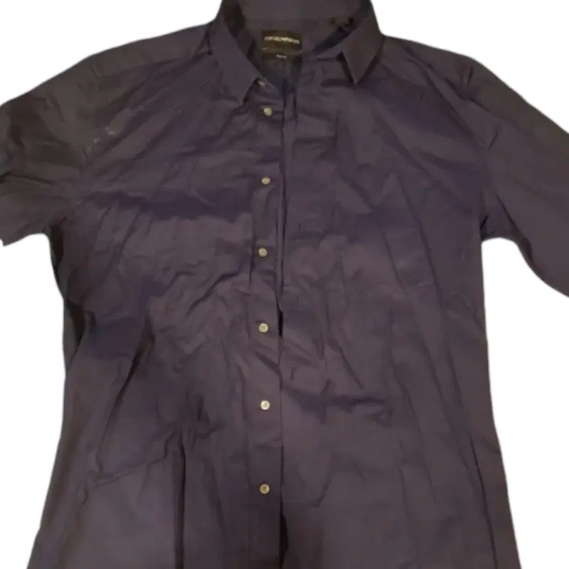 Emporio Armani Navy Slim Fit Shirt