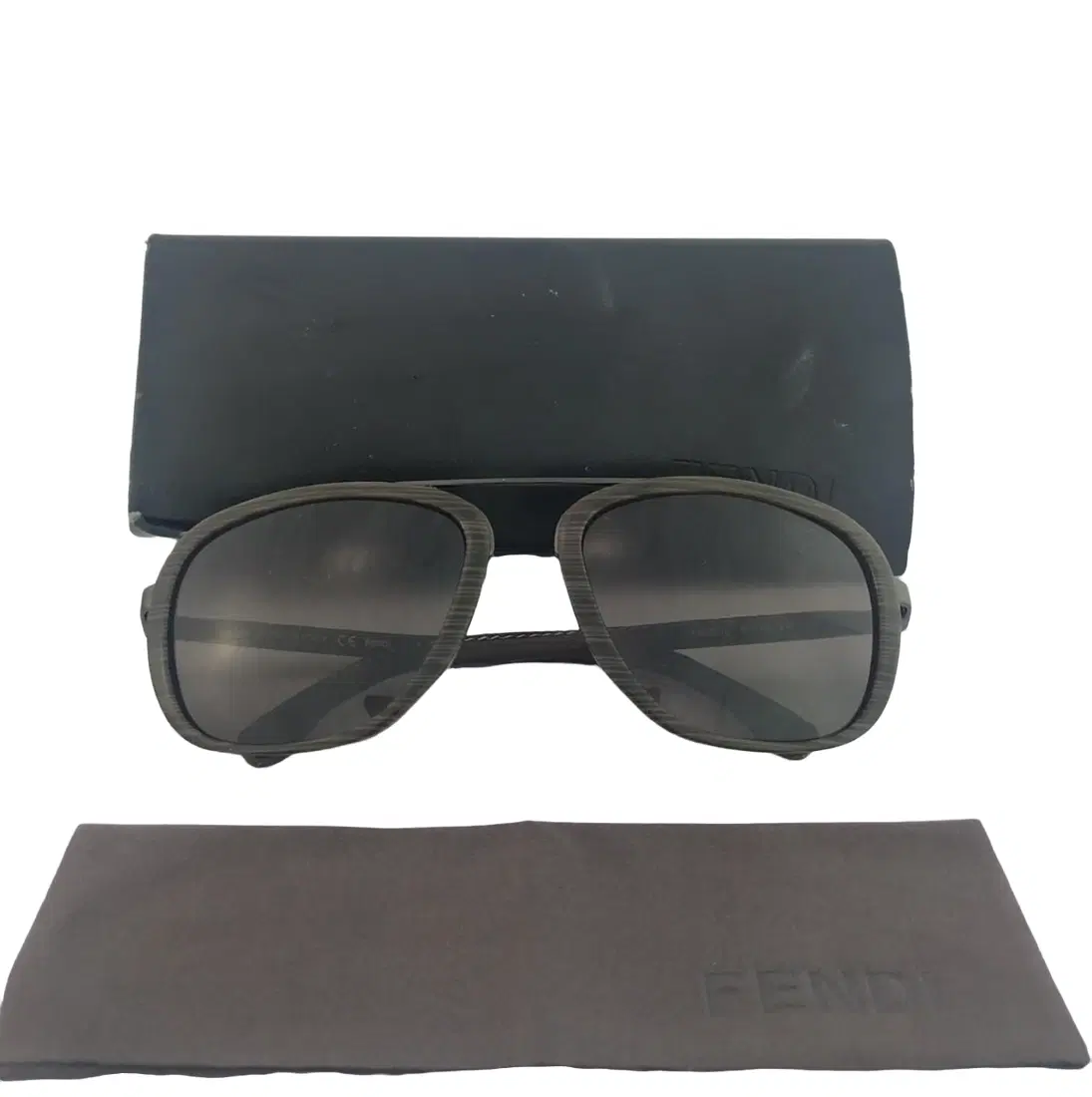 Fendi FS5277L Selleria Leather Sunglasses