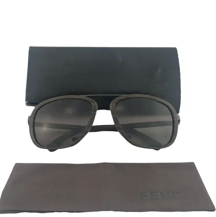 Fendi FS5277L Selleria Leather Sunglasses-Hover-Image