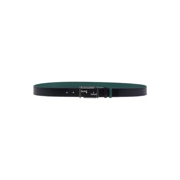 Fendi Black Belt with Metal Logo-Hover-Image